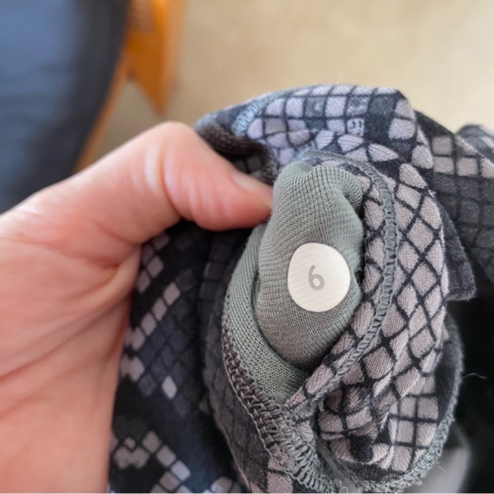 Lululemon Python Print Wunder Under Crop Leggings - image 3